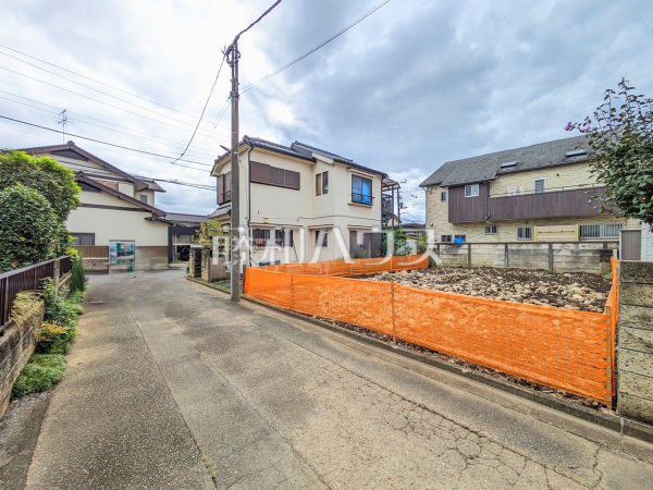 接道状況および現場風景 【昭島市緑町3丁目】 接道状況および現場風景 【昭島市緑町3丁目】