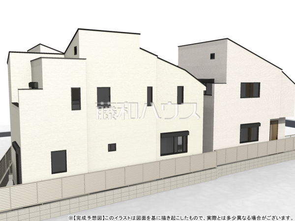完成予想図(外観) 【世田谷区給田5丁目】 完成予想図(外観) 【世田谷区給田5丁目】