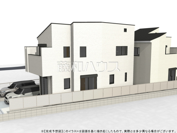 完成予想図(外観) 【世田谷区給田5丁目】 完成予想図(外観) 【世田谷区給田5丁目】