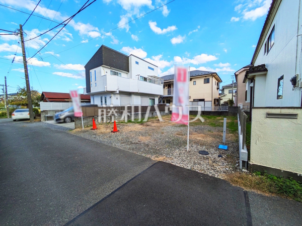 接道状況および現場風景 【昭島市拝島町4丁目】 接道状況および現場風景 【昭島市拝島町4丁目】