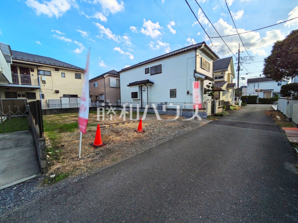 接道状況および現場風景 【昭島市拝島町4丁目】 接道状況および現場風景 【昭島市拝島町4丁目】