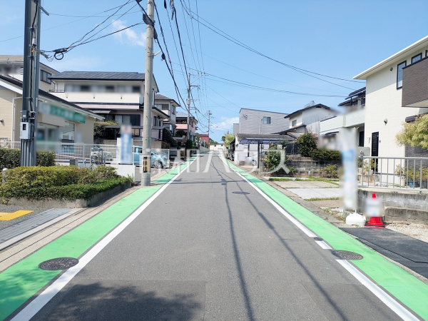 接道状況および現場風景 【福岡市博多区浦田1丁目】 接道状況および現場風景 【福岡市博多区浦田1丁目】