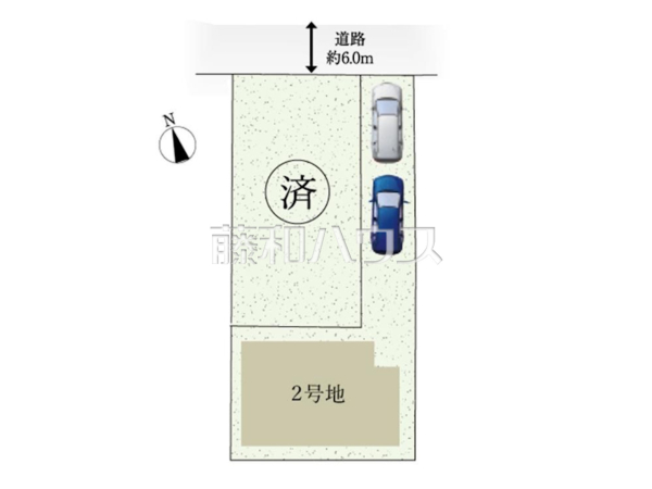 全体区画図 【春日井市南花長町】 全体区画図 【春日井市南花長町】