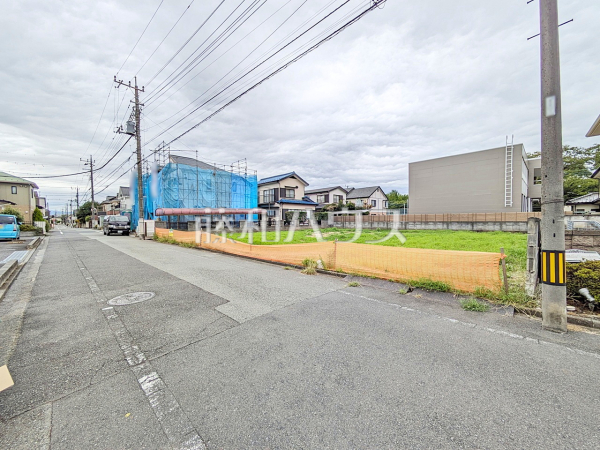 接道状況および現場風景 【日野市多摩平7丁目】 接道状況および現場風景 【日野市多摩平7丁目】