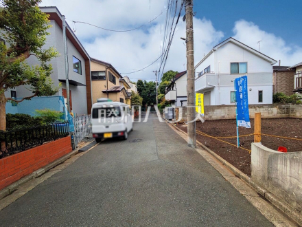 接道状況および現場風景 【小金井市貫井南町4丁目】/撮影日2026/08/15