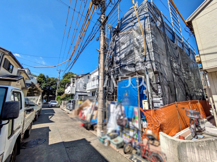 接道状況および現場風景 【小金井市貫井南町4丁目】/撮影日2026/09/24