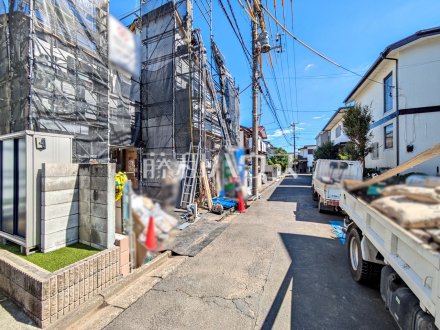 接道状況および現場風景 【小金井市貫井南町4丁目】/撮影日2026/09/24