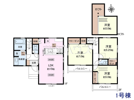間取図 【小金井市貫井南町4丁目】