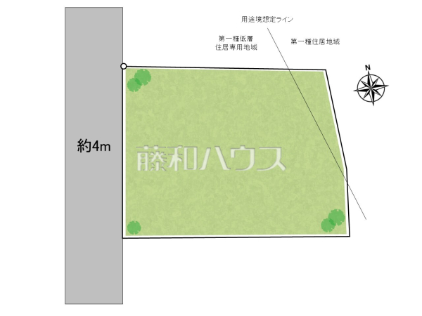 全体区画図 【東大和市中央4丁目】 全体区画図 【東大和市中央4丁目】