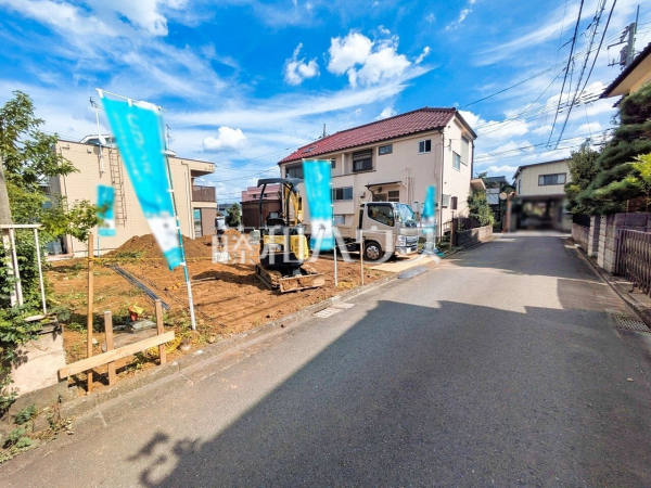 接道状況および現場風景 【東大和市中央4丁目】 接道状況および現場風景 【東大和市中央4丁目】