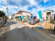 接道状況および現場風景 【東大和市中央4丁目】 接道状況および現場風景 【東大和市中央4丁目】