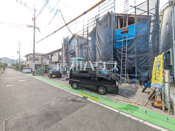 接道状況および現場風景 【福岡市早良区田隈3丁目】 接道状況および現場風景 【福岡市早良区田隈3丁目】