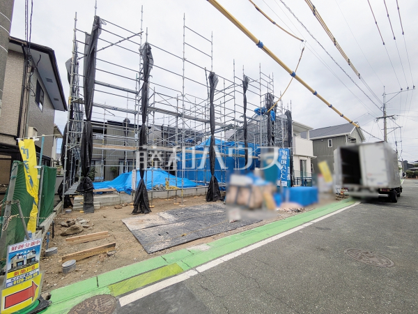 接道状況および現場風景 【福岡市早良区田隈3丁目】 接道状況および現場風景 【福岡市早良区田隈3丁目】