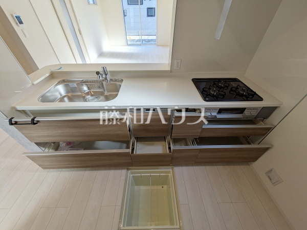 2号棟 キッチン 【福岡市南区曰佐3丁目】 2号棟 キッチン 【福岡市南区曰佐3丁目】