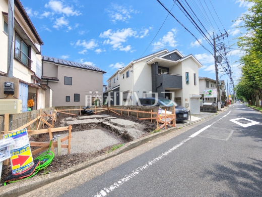 接道状況および現場風景 【東村山市萩山町3丁目】