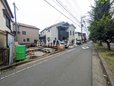 接道状況および現場風景 【東村山市萩山町3丁目】/撮影日2026/09/10