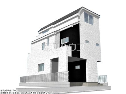完成予想図(外観) 【東村山市萩山町3丁目】