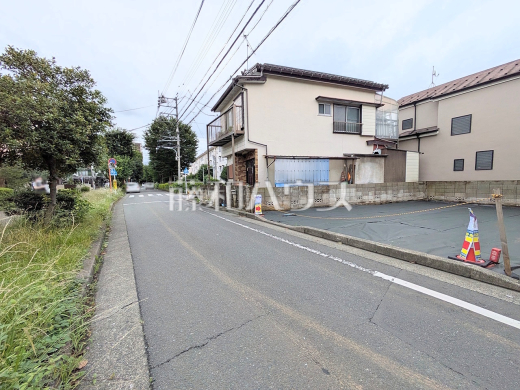 接道状況および現場風景 【東村山市萩山町3丁目】