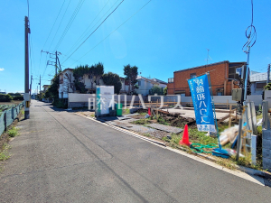 接道状況および現場風景