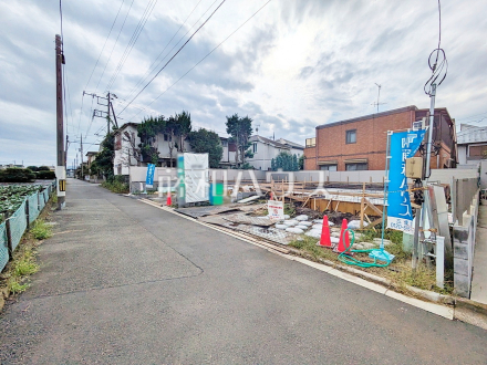 接道状況および現場風景 【三鷹市上連雀4丁目】/撮影日2026/10/02