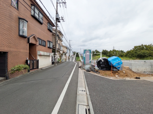 接道状況および現場風景 【練馬区西大泉4丁目】