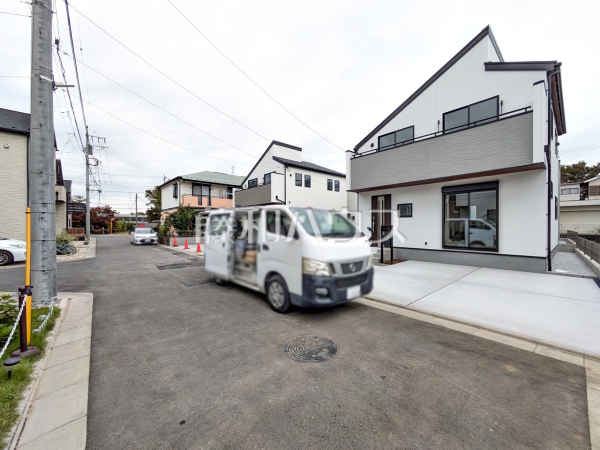 接道状況および現場風景 【国分寺市北町2丁目】 接道状況および現場風景 【国分寺市北町2丁目】