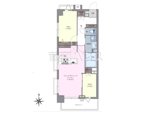 間取図 【ナビウス高円寺南】 間取図 【ナビウス高円寺南】