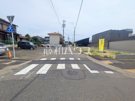 接道状況および現場風景 【春日井市中央通2丁目】/撮影日2026/08/09