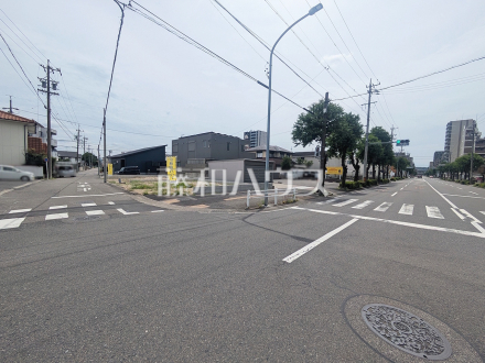 接道状況および現場風景 【春日井市中央通2丁目】/撮影日2026/08/09