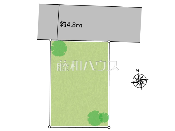 全体区画図 【新座市野火止8丁目】 全体区画図 【新座市野火止8丁目】