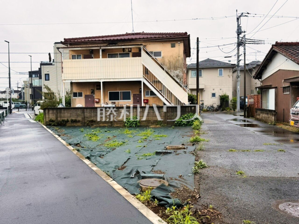 接道状況および現場風景 【清瀬市中清戸1丁目】 接道状況および現場風景 【清瀬市中清戸1丁目】