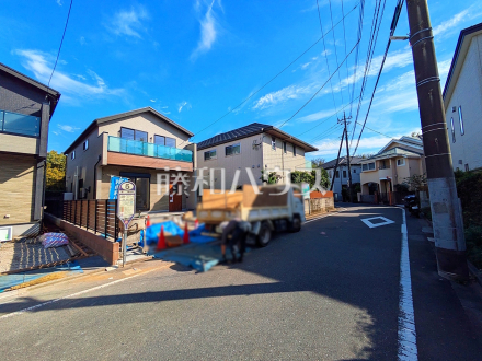 接道状況および現場風景 【三鷹市上連雀1丁目】/撮影日2026/10/16