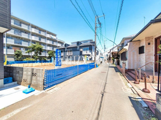 接道状況および現場風景 【国分寺市東戸倉2丁目】