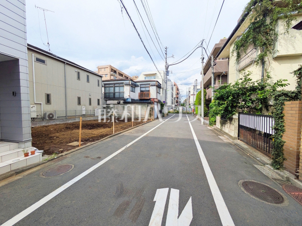 接道状況および現場風景 【世田谷区等々力2丁目】 接道状況および現場風景 【世田谷区等々力2丁目】