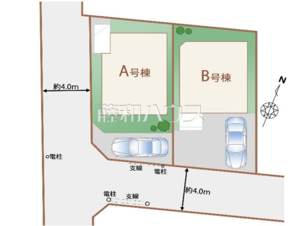 全体区画図 【国分寺市高木町3丁目】 全体区画図 【国分寺市高木町3丁目】