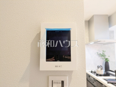 TVモニター付インターホン 【ハイムシナジー仙川】防犯に役立つTVモニター付インターフォン TVモニター付インターホン 【ハイムシナジー仙川】防犯に役立つTVモニター付インターフォン