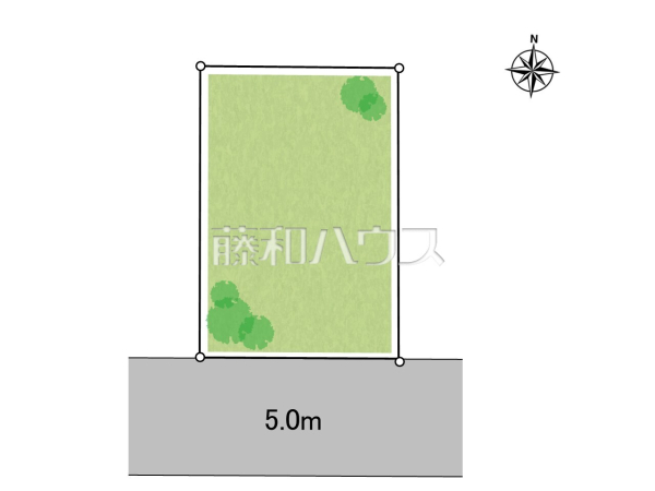 全体区画図 【東大和市立野1丁目】 全体区画図 【東大和市立野1丁目】