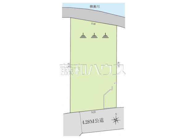 全体区画図 【所沢市大字荒幡】 全体区画図 【所沢市大字荒幡】