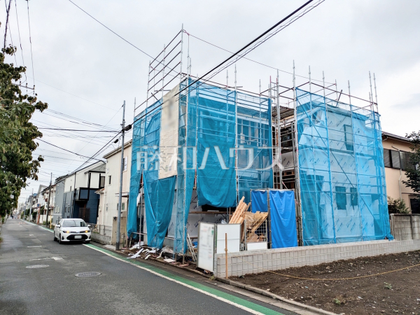 接道状況および現場風景 【国分寺市戸倉4丁目】 接道状況および現場風景 【国分寺市戸倉4丁目】