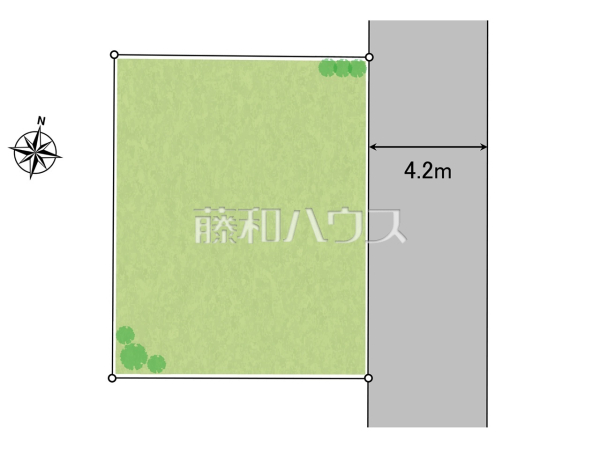 区画図 【所沢市林3丁目】 区画図 【所沢市林3丁目】