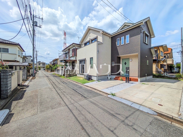 接道状況および現場風景 【東大和市清水6丁目】 接道状況および現場風景 【東大和市清水6丁目】