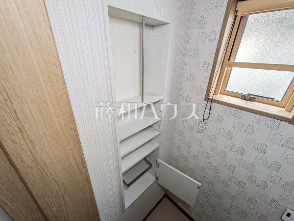 トイレ収納 【東大和市清水6丁目】 トイレ収納 【東大和市清水6丁目】