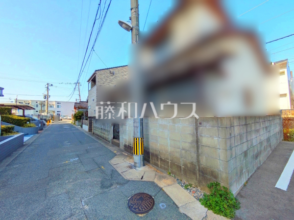 接道状況および現場風景 【福岡市南区井尻2丁目】 接道状況および現場風景 【福岡市南区井尻2丁目】