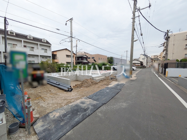接道状況および現場風景 【福岡市南区井尻2丁目】 接道状況および現場風景 【福岡市南区井尻2丁目】