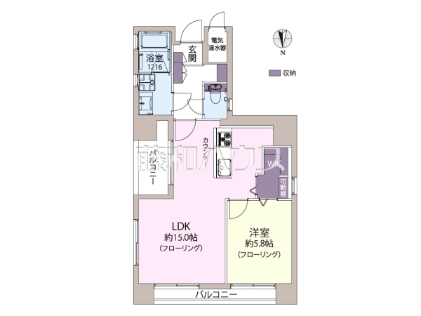 間取図 【エステートマンション西公園】 間取図 【エステートマンション西公園】