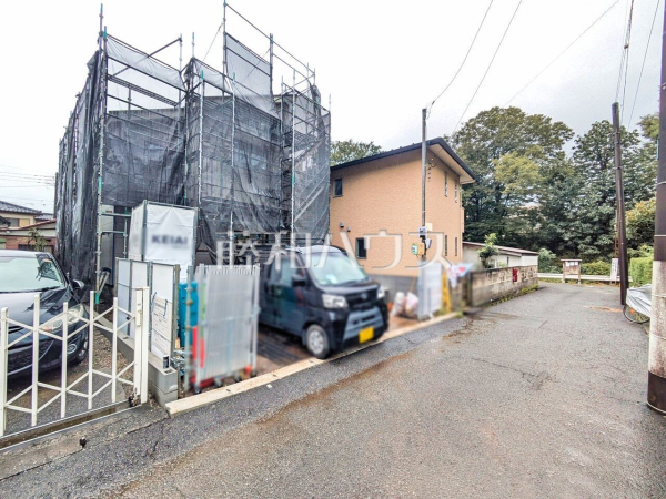 接道状況および現場風景 【八王子市緑町】 接道状況および現場風景 【八王子市緑町】