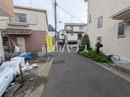 接道状況および現場風景 【練馬区南大泉5丁目】/撮影日2026/09/25