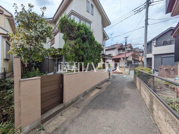 接道状況および現場風景 【東村山市美住町1丁目】 接道状況および現場風景 【東村山市美住町1丁目】