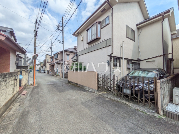 接道状況および現場風景 【東村山市美住町1丁目】 接道状況および現場風景 【東村山市美住町1丁目】
