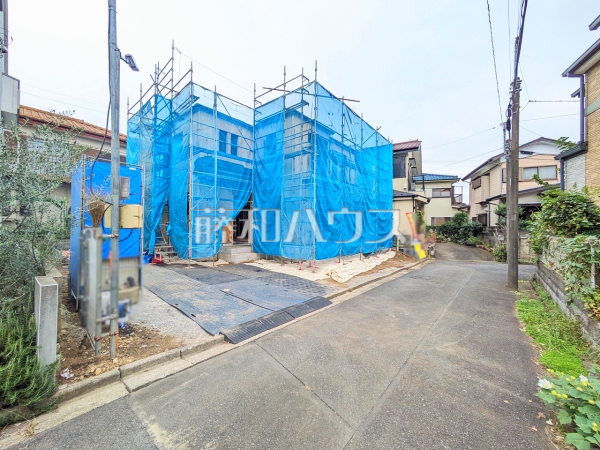 接道状況および現場風景 【所沢市大字下安松】 接道状況および現場風景 【所沢市大字下安松】